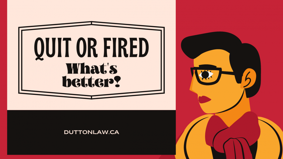 is it better to quit or be fired