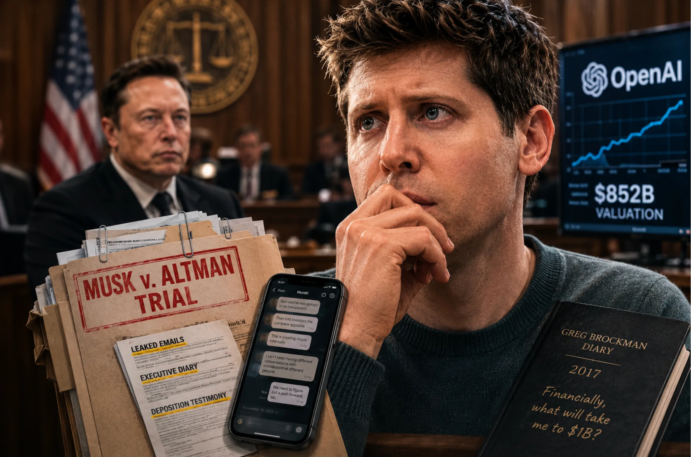 Sam Altman Is on Trial: and Everything He Tried to Keep Quiet Is Coming Out